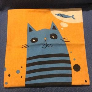 Cat cushion cover